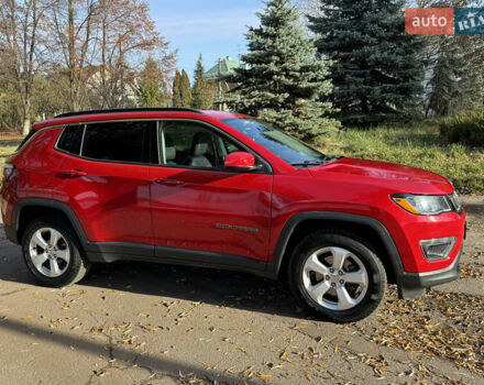 Красный Джип Компас, объемом двигателя 2.36 л и пробегом 111 тыс. км за 16900 $, фото 2 на Automoto.ua