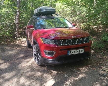 Красный Джип Компас, объемом двигателя 2.4 л и пробегом 97 тыс. км за 14500 $, фото 1 на Automoto.ua