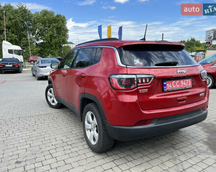 Красный Джип Компас, объемом двигателя 2.4 л и пробегом 153 тыс. км за 14550 $, фото 5 на Automoto.ua