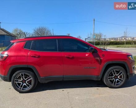 Красный Джип Компас, объемом двигателя 2.4 л и пробегом 173 тыс. км за 14999 $, фото 5 на Automoto.ua