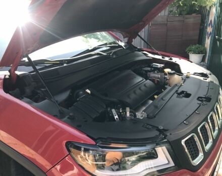 Красный Джип Компас, объемом двигателя 2.4 л и пробегом 100 тыс. км за 14754 $, фото 5 на Automoto.ua