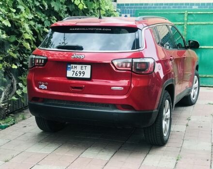 Красный Джип Компас, объемом двигателя 2.4 л и пробегом 100 тыс. км за 14754 $, фото 12 на Automoto.ua