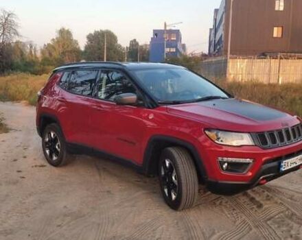 Джип Компас 2017 в Харькове на Automoto.ua Красный Джип Компас, объемом двигателя 2.36 л и пробегом 77 тыс. км за 17700 $, фото 4 на Automoto.ua