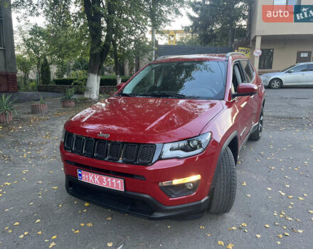Красный Джип Компас, объемом двигателя 2.4 л и пробегом 88 тыс. км за 13200 $, фото 1 на Automoto.ua