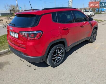 Красный Джип Компас, объемом двигателя 2.4 л и пробегом 173 тыс. км за 14999 $, фото 4 на Automoto.ua