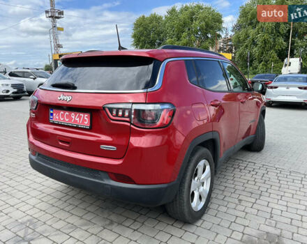 Красный Джип Компас, объемом двигателя 2.4 л и пробегом 153 тыс. км за 14550 $, фото 7 на Automoto.ua