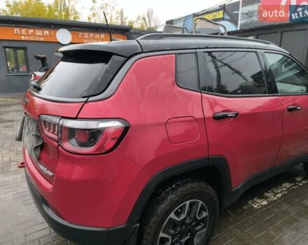 Красный Джип Компас, объемом двигателя 2.4 л и пробегом 130 тыс. км за 12500 $, фото 4 на Automoto.ua
