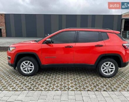 Червоний Джип Compass, об'ємом двигуна 2.36 л та пробігом 42 тис. км за 13100 $, фото 1 на Automoto.ua