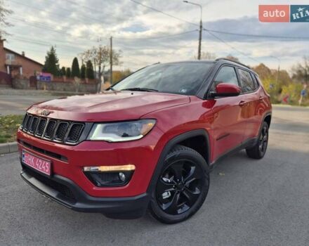 Красный Джип Компас, объемом двигателя 2.4 л и пробегом 136 тыс. км за 13990 $, фото 1 на Automoto.ua