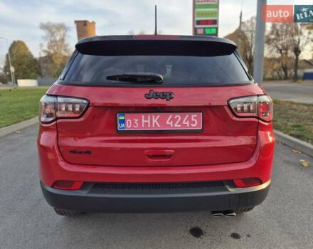 Красный Джип Компас, объемом двигателя 2.4 л и пробегом 143 тыс. км за 14200 $, фото 4 на Automoto.ua