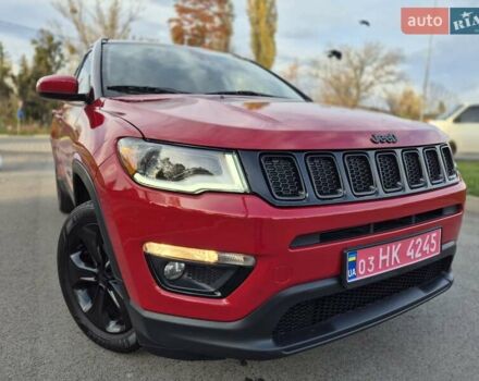 Красный Джип Компас, объемом двигателя 2.4 л и пробегом 136 тыс. км за 13990 $, фото 10 на Automoto.ua