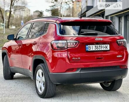 Джип Компас 2018 в Новояворовск на Automoto.ua Красный Джип Компас, объемом двигателя 2.4 л и пробегом 35 тыс. км за 17700 $, фото 8 на Automoto.ua