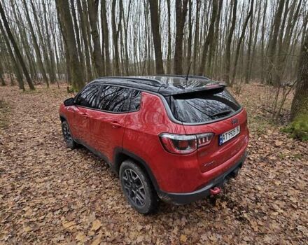 Красный Джип Компас, объемом двигателя 2.4 л и пробегом 95 тыс. км за 17659 $, фото 3 на Automoto.ua