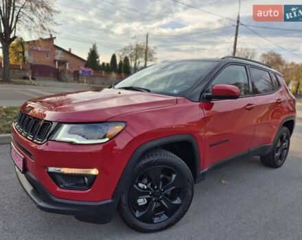Красный Джип Компас, объемом двигателя 2.4 л и пробегом 136 тыс. км за 13990 $, фото 2 на Automoto.ua