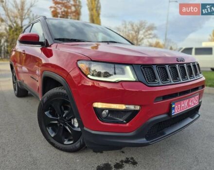 Красный Джип Компас, объемом двигателя 2.4 л и пробегом 143 тыс. км за 14200 $, фото 12 на Automoto.ua