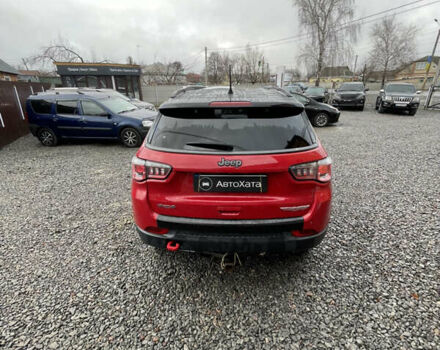 Красный Джип Компас, объемом двигателя 2.36 л и пробегом 142 тыс. км за 14500 $, фото 7 на Automoto.ua