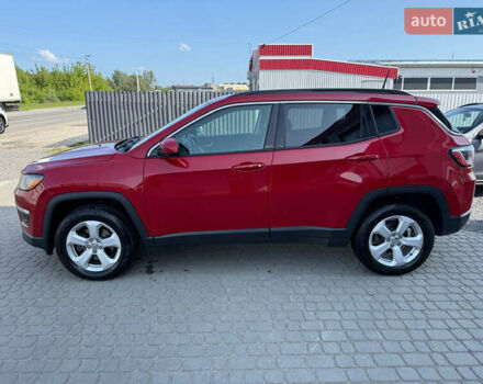 Красный Джип Компас, объемом двигателя 2.36 л и пробегом 120 тыс. км за 14000 $, фото 1 на Automoto.ua