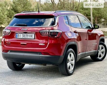 Джип Компас 2018 в Новояворовск на Automoto.ua Красный Джип Компас, объемом двигателя 2.4 л и пробегом 35 тыс. км за 17700 $, фото 6 на Automoto.ua