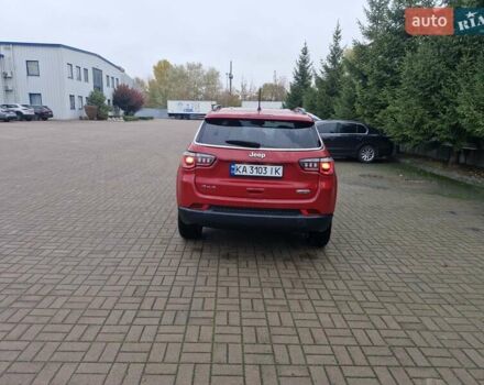 Красный Джип Компас, объемом двигателя 2.4 л и пробегом 102 тыс. км за 16300 $, фото 4 на Automoto.ua