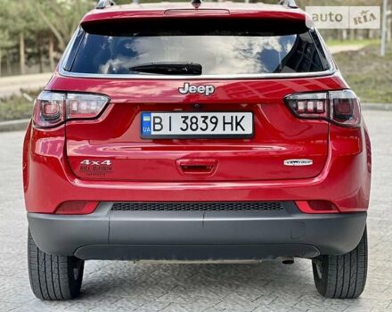 Джип Компас 2018 в Новояворовск на Automoto.ua Красный Джип Компас, объемом двигателя 2.4 л и пробегом 35 тыс. км за 17700 $, фото 7 на Automoto.ua