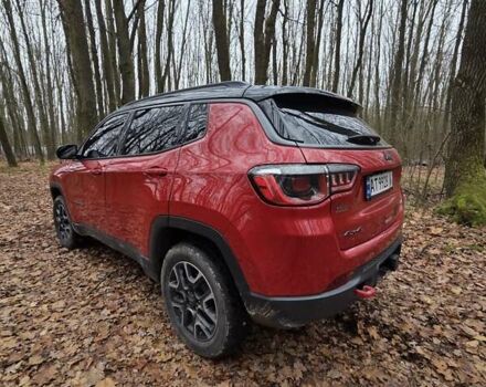 Красный Джип Компас, объемом двигателя 2.4 л и пробегом 95 тыс. км за 17659 $, фото 4 на Automoto.ua