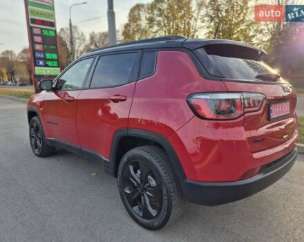 Красный Джип Компас, объемом двигателя 2.4 л и пробегом 136 тыс. км за 13990 $, фото 4 на Automoto.ua