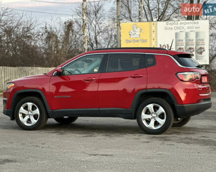 Красный Джип Компас, объемом двигателя 2.36 л и пробегом 119 тыс. км за 14100 $, фото 3 на Automoto.ua