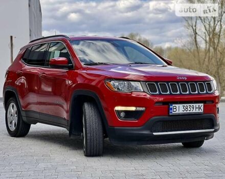 Джип Компас 2018 в Новояворовск на Automoto.ua Красный Джип Компас, объемом двигателя 2.4 л и пробегом 35 тыс. км за 17700 $, фото 3 на Automoto.ua