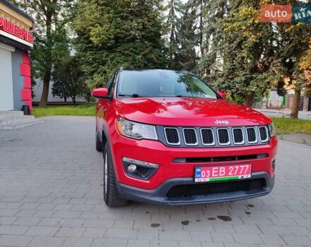 Красный Джип Компас, объемом двигателя 2.4 л и пробегом 149 тыс. км за 13700 $, фото 6 на Automoto.ua