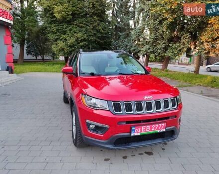 Красный Джип Компас, объемом двигателя 2.4 л и пробегом 149 тыс. км за 13700 $, фото 3 на Automoto.ua