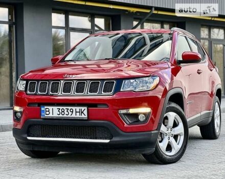 Джип Компас 2018 в Новояворовск на Automoto.ua Красный Джип Компас, объемом двигателя 2.4 л и пробегом 35 тыс. км за 17700 $, фото 1 на Automoto.ua
