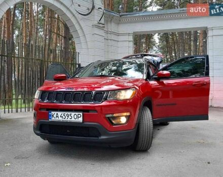 Красный Джип Компас, объемом двигателя 2.36 л и пробегом 73 тыс. км за 15950 $, фото 3 на Automoto.ua