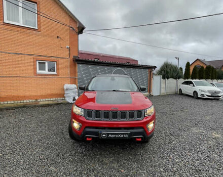 Красный Джип Компас, объемом двигателя 2.36 л и пробегом 142 тыс. км за 14500 $, фото 1 на Automoto.ua