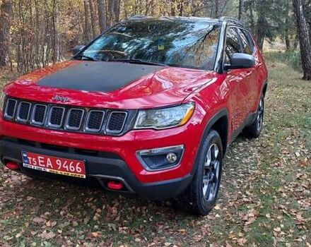 Джип Compass 2018 у Дубно на Automoto.ua Червоний Джип Compass, об'ємом двигуна 2.4 л та пробігом 180 тис. км за 13300 $, фото 2 на Automoto.ua