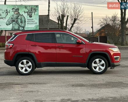 Красный Джип Компас, объемом двигателя 2.36 л и пробегом 119 тыс. км за 14100 $, фото 11 на Automoto.ua