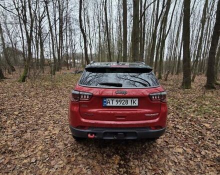 Красный Джип Компас, объемом двигателя 2.4 л и пробегом 95 тыс. км за 17659 $, фото 6 на Automoto.ua