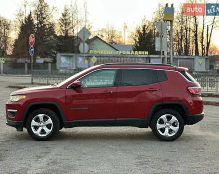 Красный Джип Компас, объемом двигателя 2.36 л и пробегом 119 тыс. км за 14100 $, фото 1 на Automoto.ua