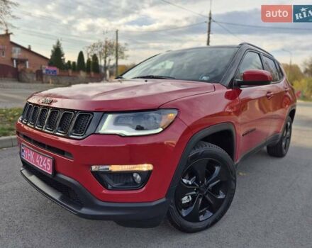 Красный Джип Компас, объемом двигателя 2.4 л и пробегом 143 тыс. км за 14200 $, фото 14 на Automoto.ua