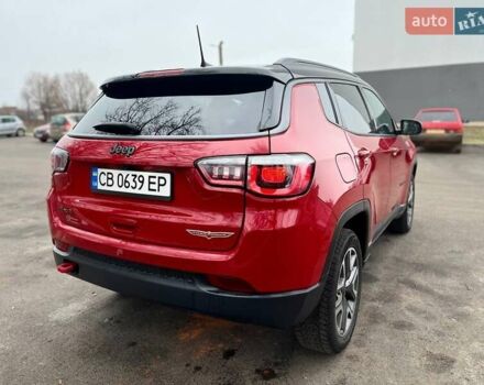 Джип Compass 2019 у Чернігові на Automoto.ua Червоний Джип Compass, об'ємом двигуна 2.36 л та пробігом 165 тис. км за 15300 $, фото 6 на Automoto.ua