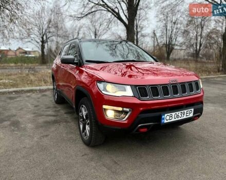 Джип Compass 2019 у Чернігові на Automoto.ua Червоний Джип Compass, об'ємом двигуна 2.36 л та пробігом 165 тис. км за 15300 $, фото 9 на Automoto.ua