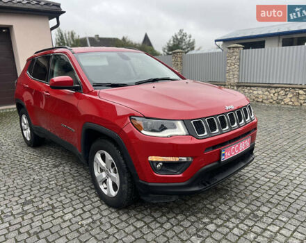 Красный Джип Компас, объемом двигателя 2.4 л и пробегом 89 тыс. км за 13999 $, фото 3 на Automoto.ua