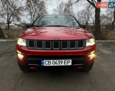 Джип Compass 2019 у Чернігові на Automoto.ua Червоний Джип Compass, об'ємом двигуна 2.36 л та пробігом 165 тис. км за 15300 $, фото 4 на Automoto.ua