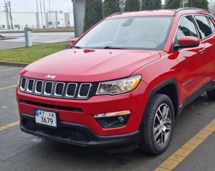 Красный Джип Компас, объемом двигателя 2.36 л и пробегом 147 тыс. км за 15550 $, фото 1 на Automoto.ua