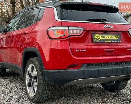Красный Джип Компас, объемом двигателя 2.4 л и пробегом 89 тыс. км за 16300 $, фото 6 на Automoto.ua