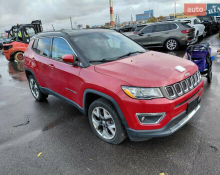 Красный Джип Компас, объемом двигателя 2.4 л и пробегом 120 тыс. км за 14000 $, фото 1 на Automoto.ua