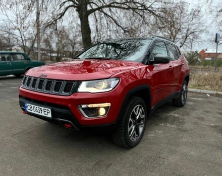 Червоний Джип Compass, об'ємом двигуна 2.4 л та пробігом 163 тис. км за 15000 $, фото 1 на Automoto.ua