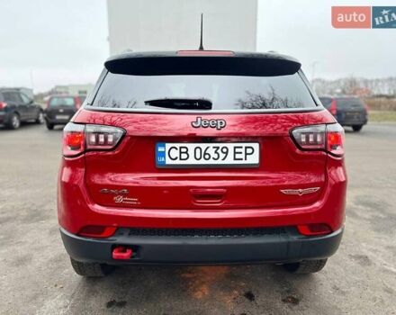 Джип Compass 2019 у Чернігові на Automoto.ua Червоний Джип Compass, об'ємом двигуна 2.36 л та пробігом 165 тис. км за 15300 $, фото 3 на Automoto.ua