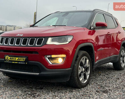 Красный Джип Компас, объемом двигателя 2.4 л и пробегом 89 тыс. км за 16300 $, фото 3 на Automoto.ua