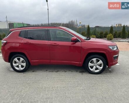 Красный Джип Компас, объемом двигателя 2.36 л и пробегом 82 тыс. км за 15100 $, фото 3 на Automoto.ua