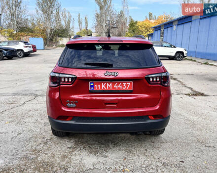 Красный Джип Компас, объемом двигателя 2.36 л и пробегом 57 тыс. км за 17500 $, фото 5 на Automoto.ua